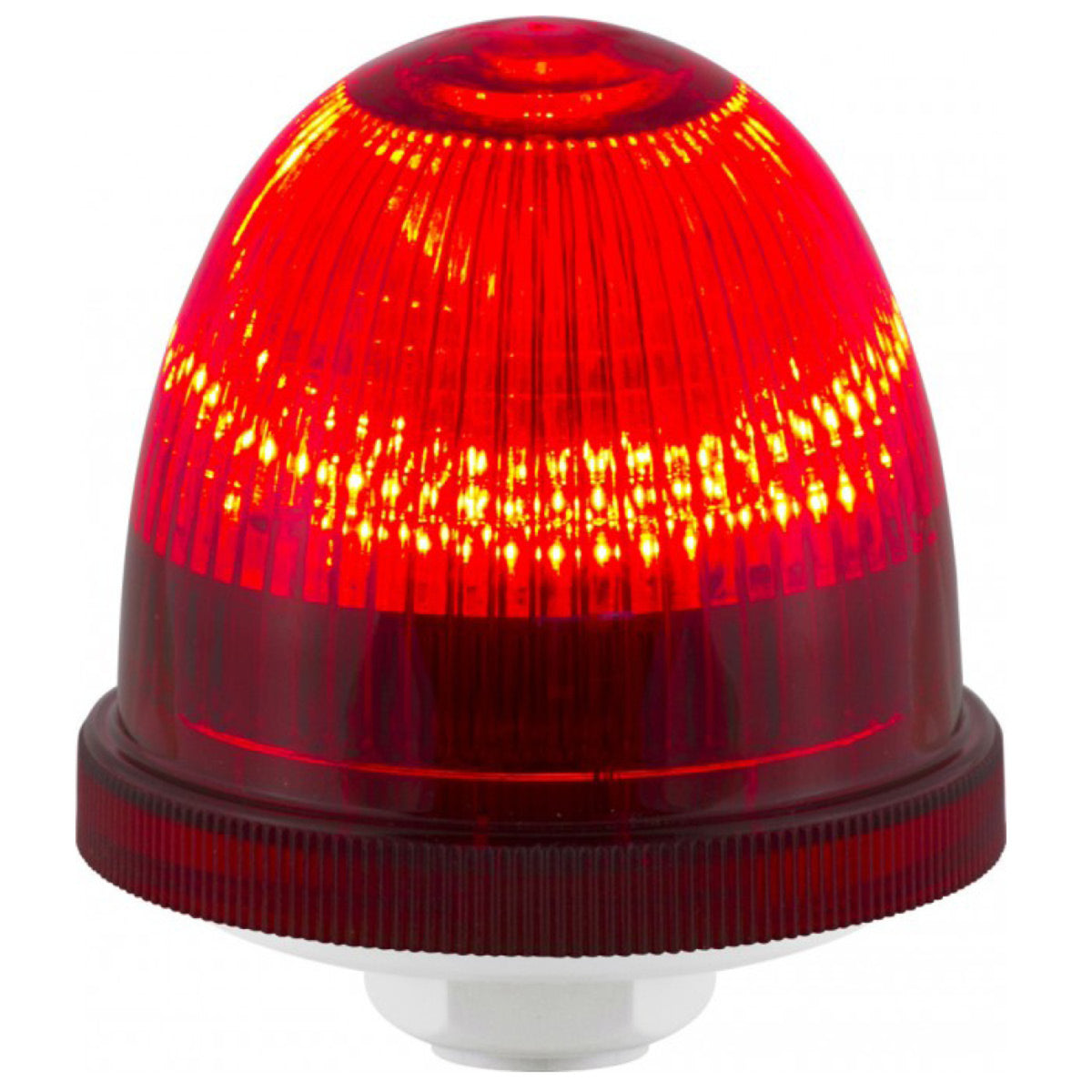 TieDex UK Red Beacon 12V Flashing, Steady Panel, LED Bulb, IP66