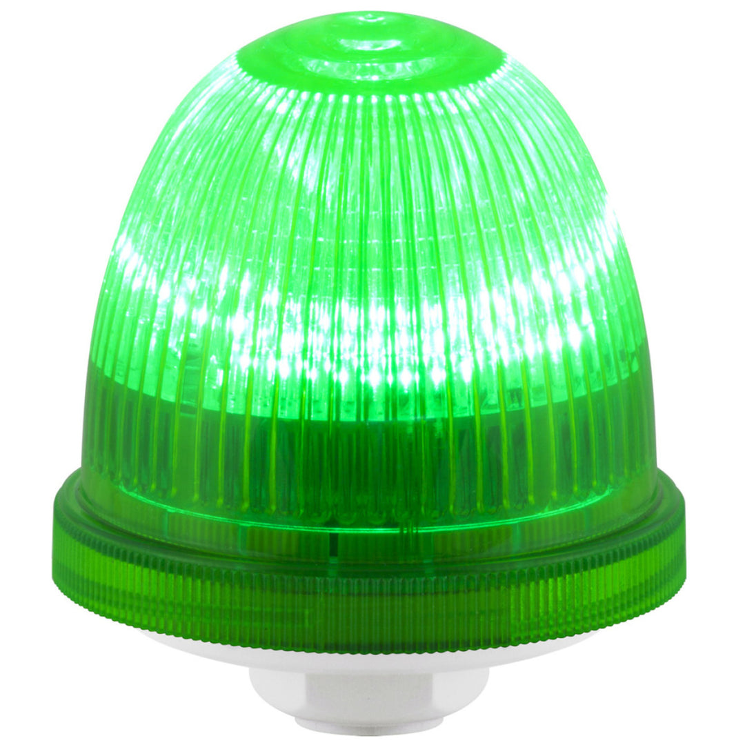 TieDex UK Green Beacon 12V Flashing, Steady Panel, LED Bulb, IP66