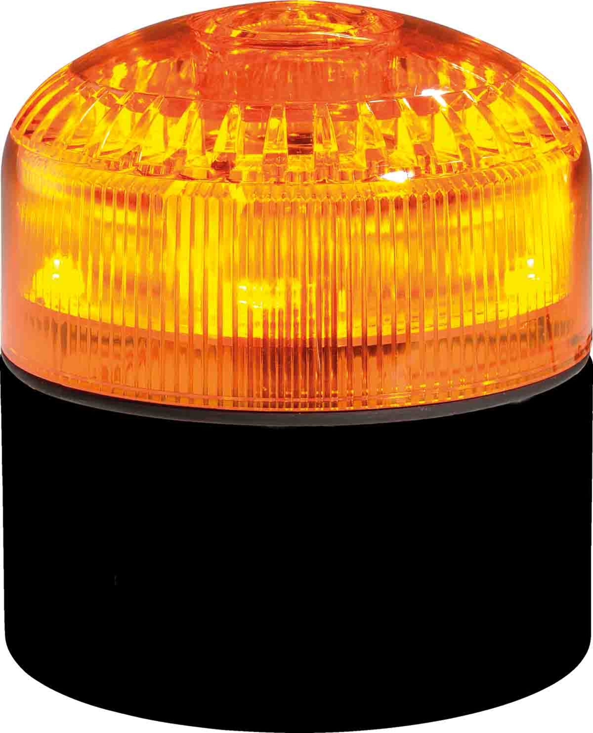 TieDex UK Amber Beacon-Sounder Combination, IP65 24V Base 105 dB @ 1m Siren