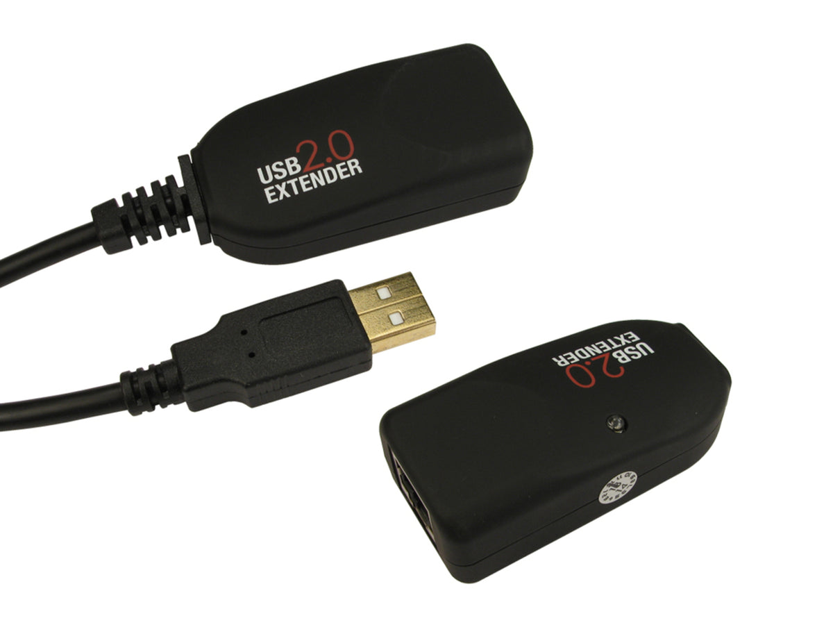 TieDex UK 1 USB 2.0 Catx USB Extender, up to 50 m Extension Distance