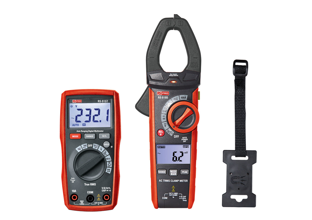 TieDex UK RS-915T &amp; RS-9180 Multimeter Kit Multimeter Kit