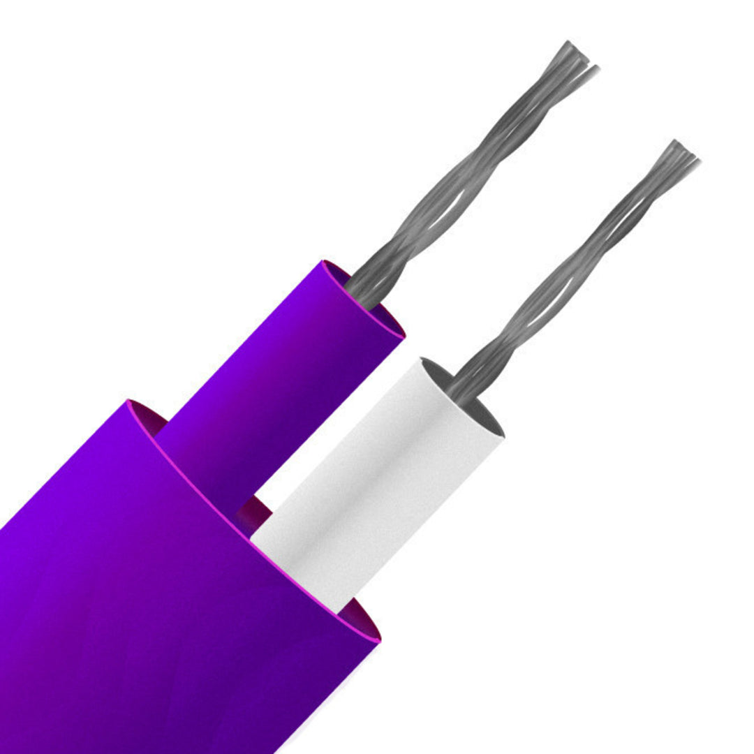 TieDex UK Type E Thermocouple Cable/Wire, Unscreened 100 m, Perfluoroalkoxy Alkane Insulation, 260 °C Max, 7 x 0.2 mm