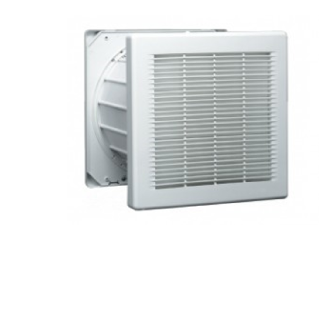 TieDex UK Square Wall, Window Extractor Fan, 415 L/s, 60 dB, Duct Size 300 mm