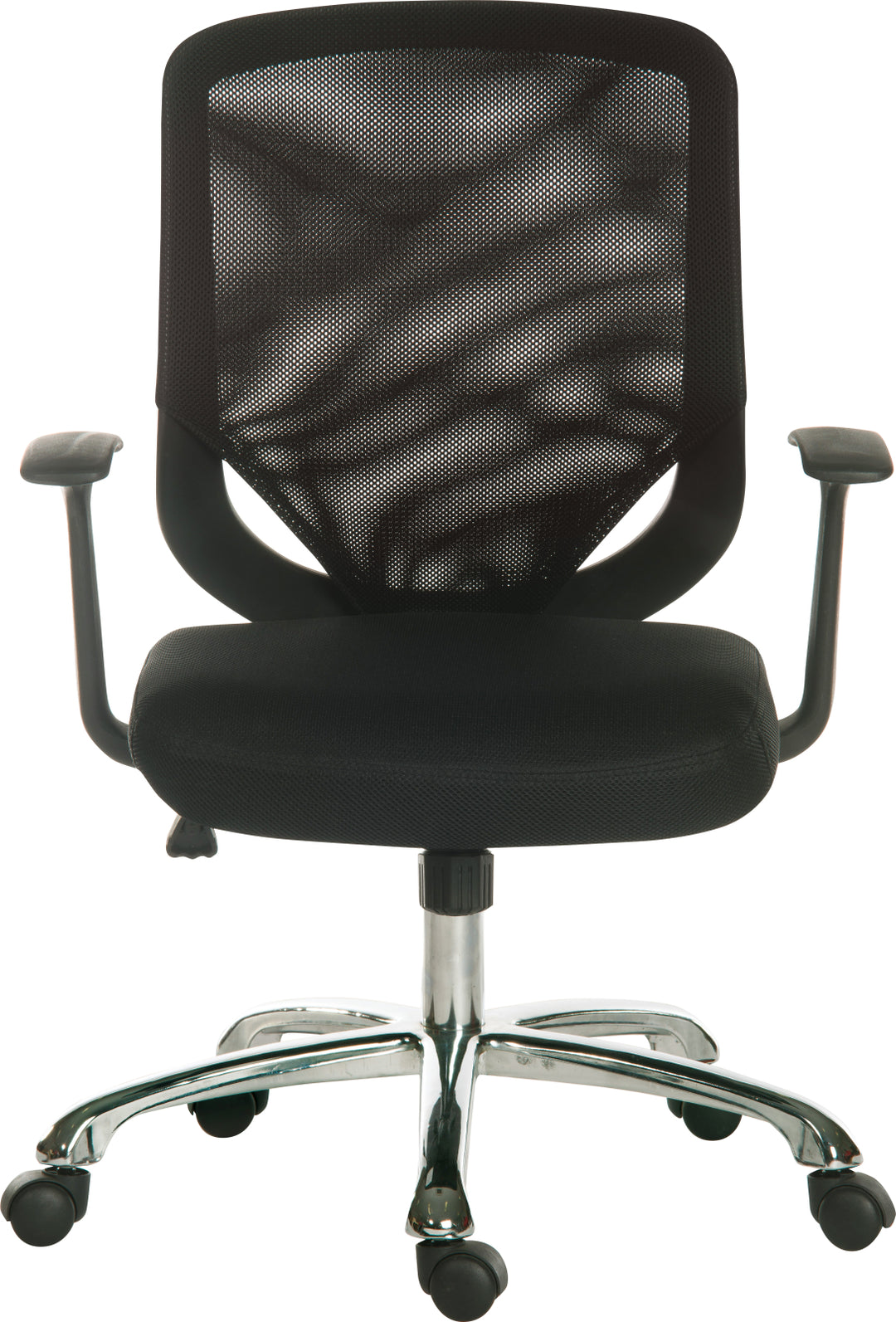 TieDex UK Black Fabric Executive Chair, 100 kg Weight Capacity