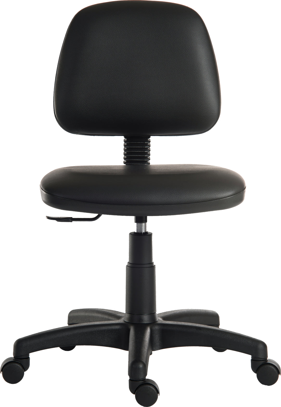 TieDex UK Black Polyurethane Lab Chair, 90 kg Weight Capacity