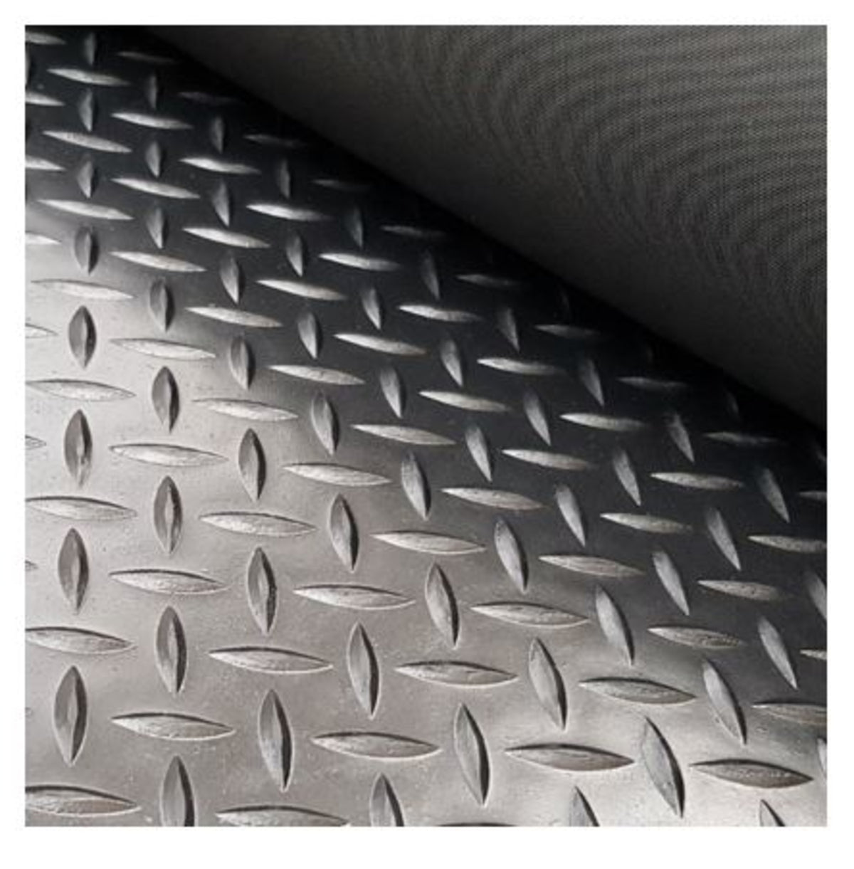 TieDex UK Black Anti-Slip Flooring Rubber Roll Anti-Slip Finish 10 m x 1.5m x 3 mm
