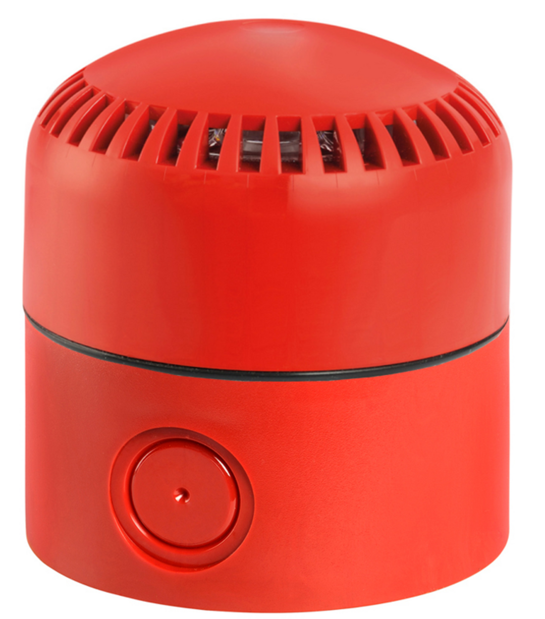 TieDex UK Electronic Sounder Screw, IP65, AC 240V ac, 64-Tone 115 dB @ 1m