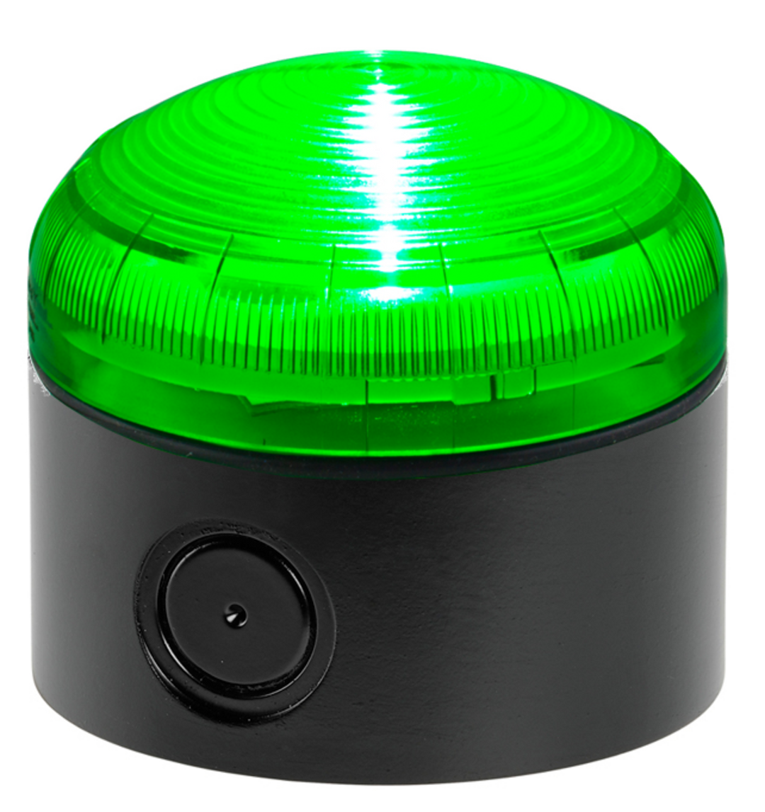 TieDex UK Green Beacon 240V ac Steady Screw, LED Bulb, IP66