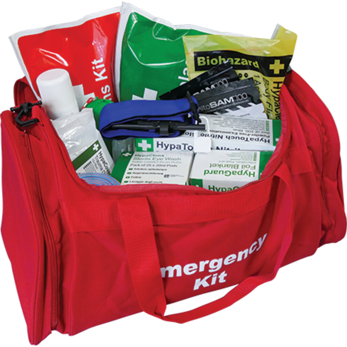 TieDex UK Emergency Trauma for 25 Person/People, Carrying Case