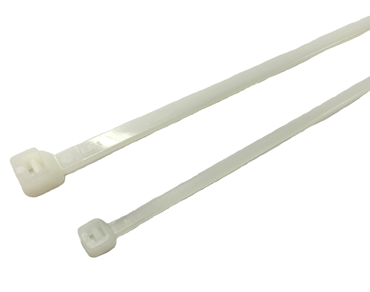 TieDex UK Cable Tie, Non-Releasable, 1.03 m x 12.7mm, Natural Polyamide 66