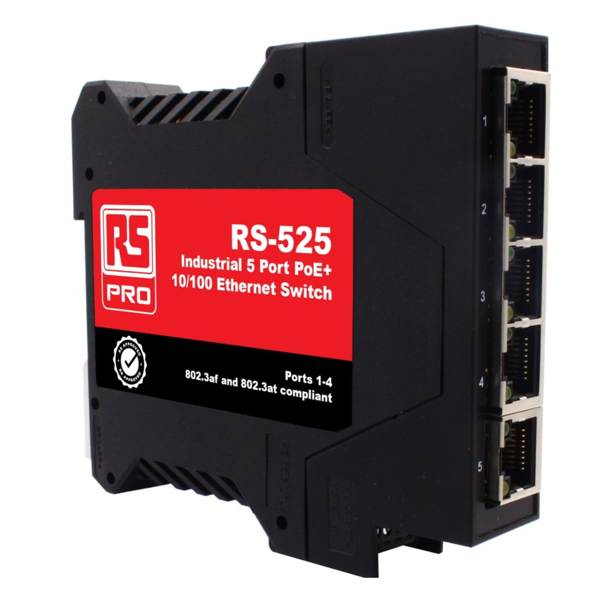 TieDex UK Unmanaged 5 Port Ethernet Switch Power Over Ethernet