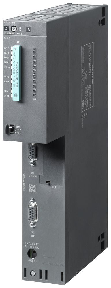 Siemens SIMATIC S7-400 Series PLC CPU, 0-Input, Digital Input