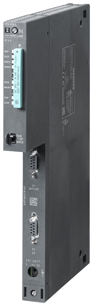 Siemens SIMATIC S7-400 Series PLC CPU, 0-Input, Analogue Input
