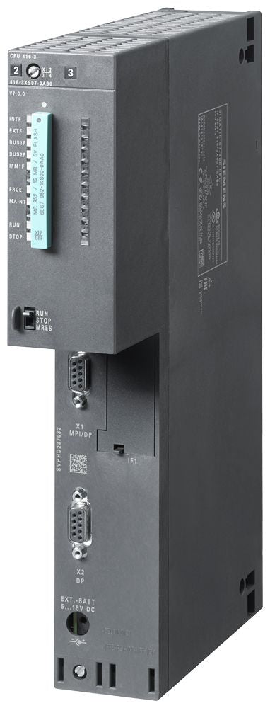 Siemens SIMATIC S7-400 Series PLC CPU, 0-Input, Digital Input