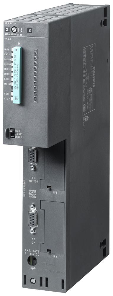 Siemens SIMATIC S7-400 Series PLC CPU, 0-Input, Digital Input