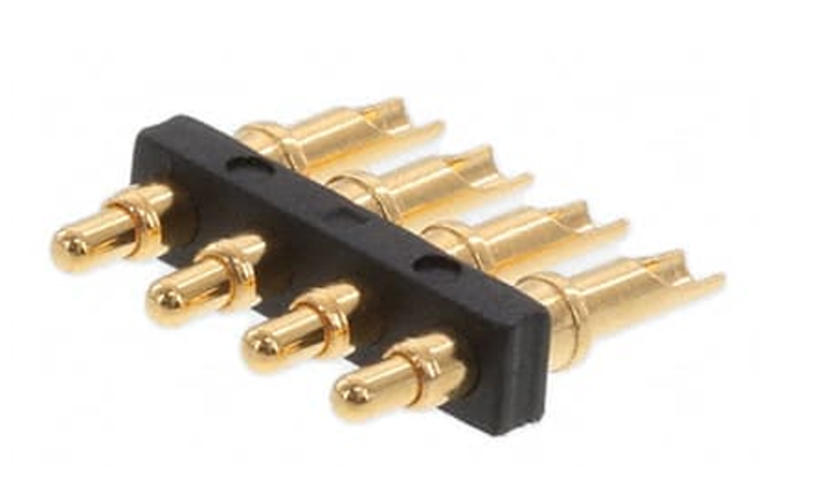 TieDex UK Straight Through Hole PCB Connector, 4 Contact(s), 2.54 mm Pitch, 1 Row, Unshrouded