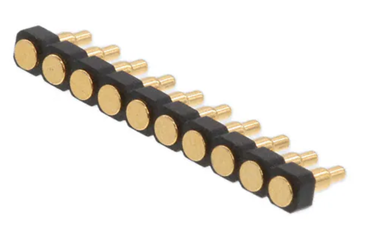 TieDex UK Straight Through Hole PCB Connector, 10 Contact(s), 2.54 mm Pitch, 1 Row, Unshrouded