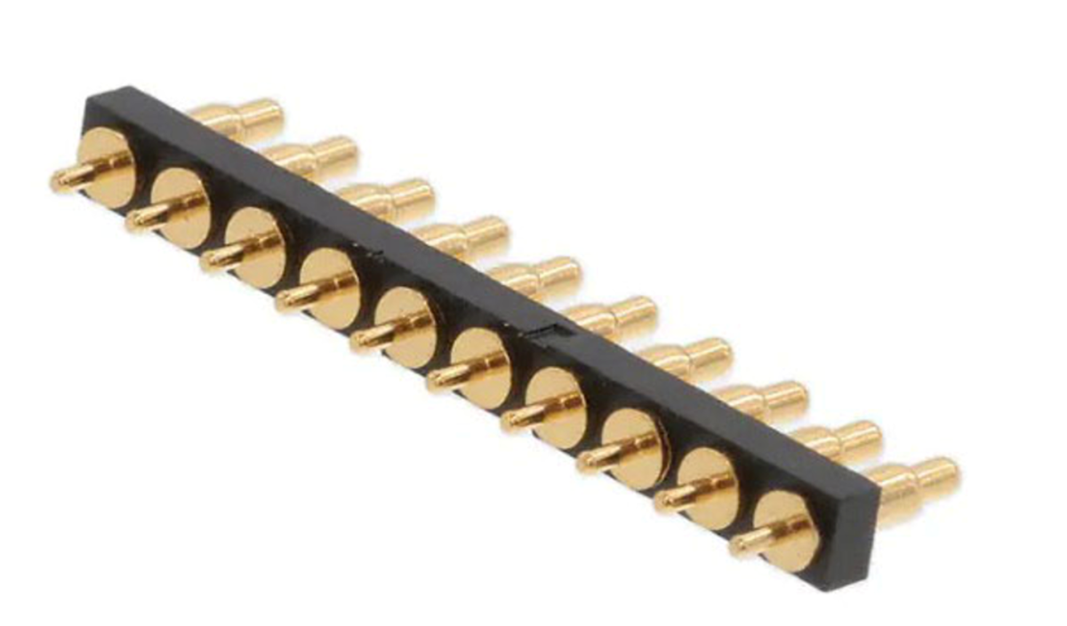 TieDex UK Straight Through Hole PCB Connector, 10 Contact(s), 2.54 mm Pitch, 1 Row, Unshrouded