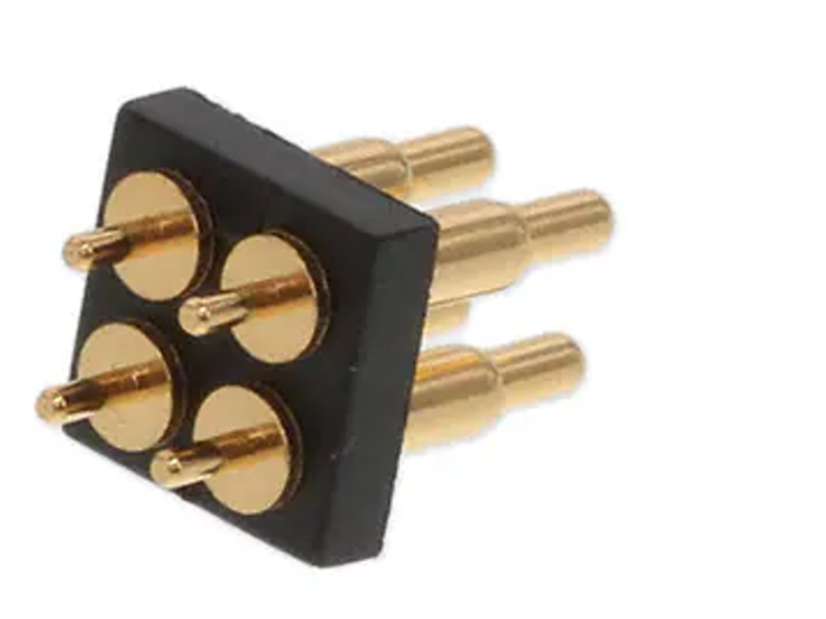 TieDex UK Straight Through Hole PCB Connector, 4 Contact(s), 2.54 mm Pitch, 2 Row, Unshrouded