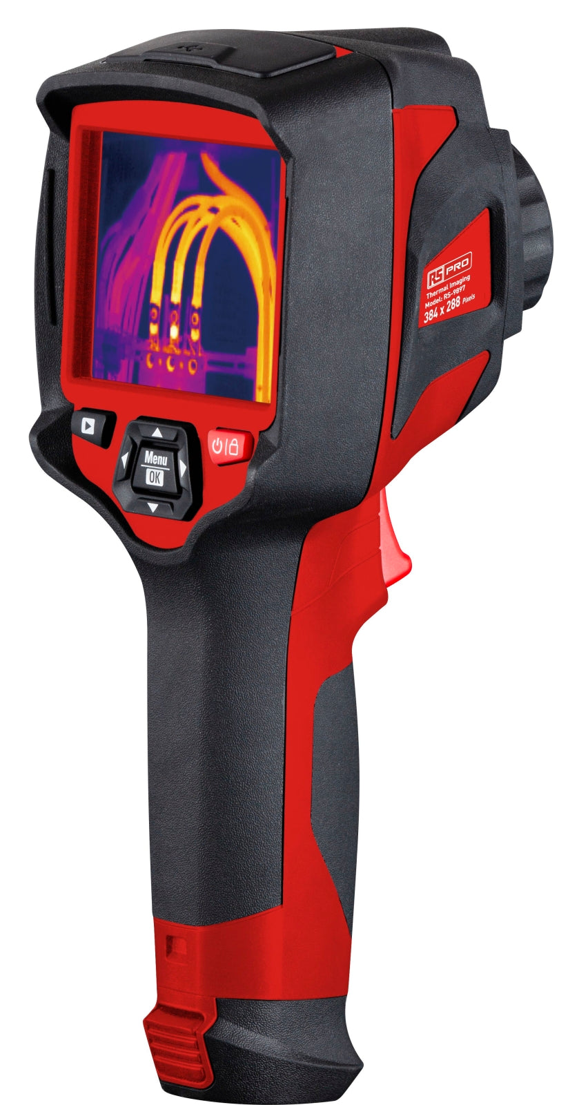 TieDex UK RS-9887 WiFi, USB Thermal Imaging Camera with WiFi, 400 °C 384 x 288 pixel Detector Resolution, RSCAL