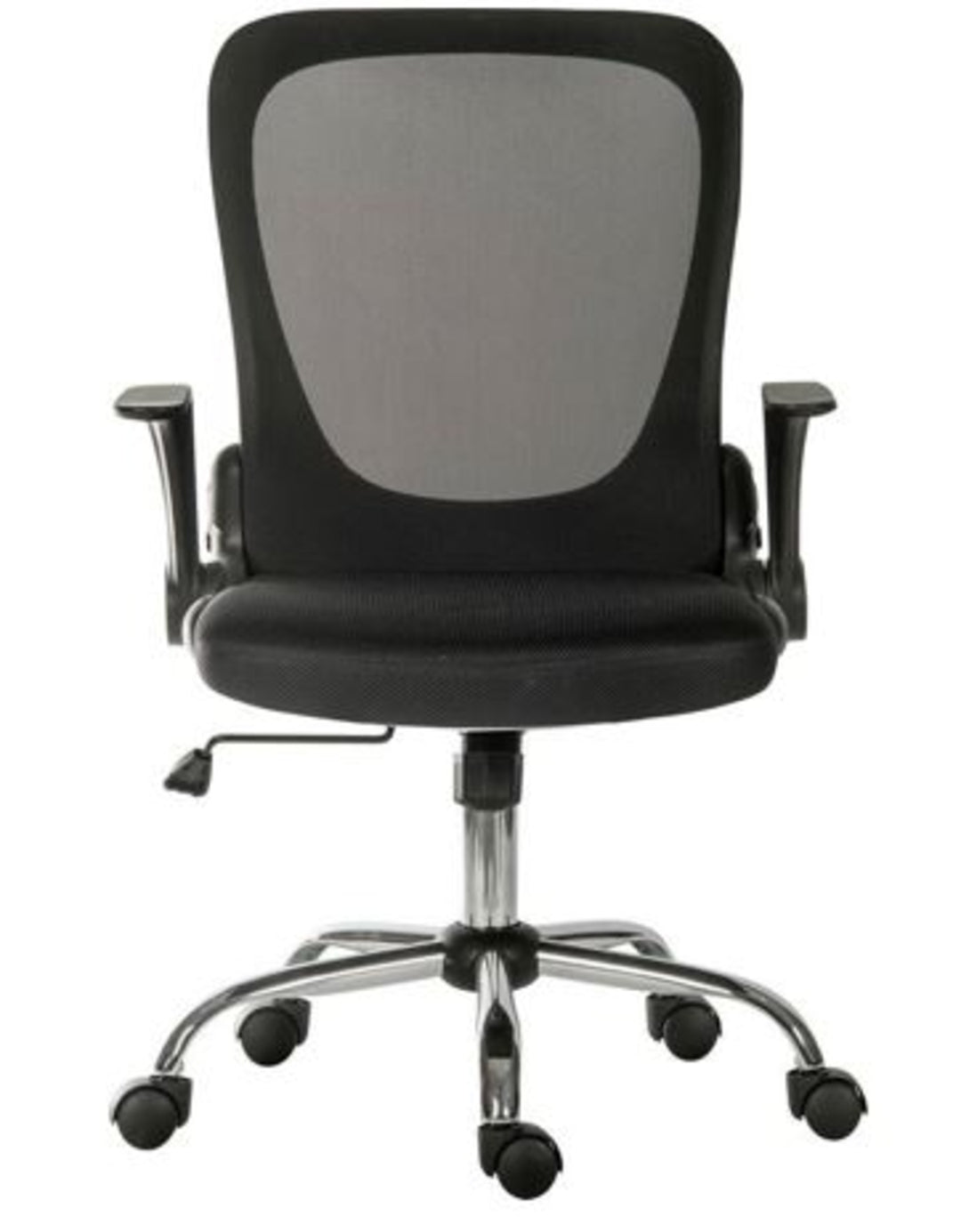 TieDex UK Black Fabric Executive Chair, 100 kg Weight Capacity