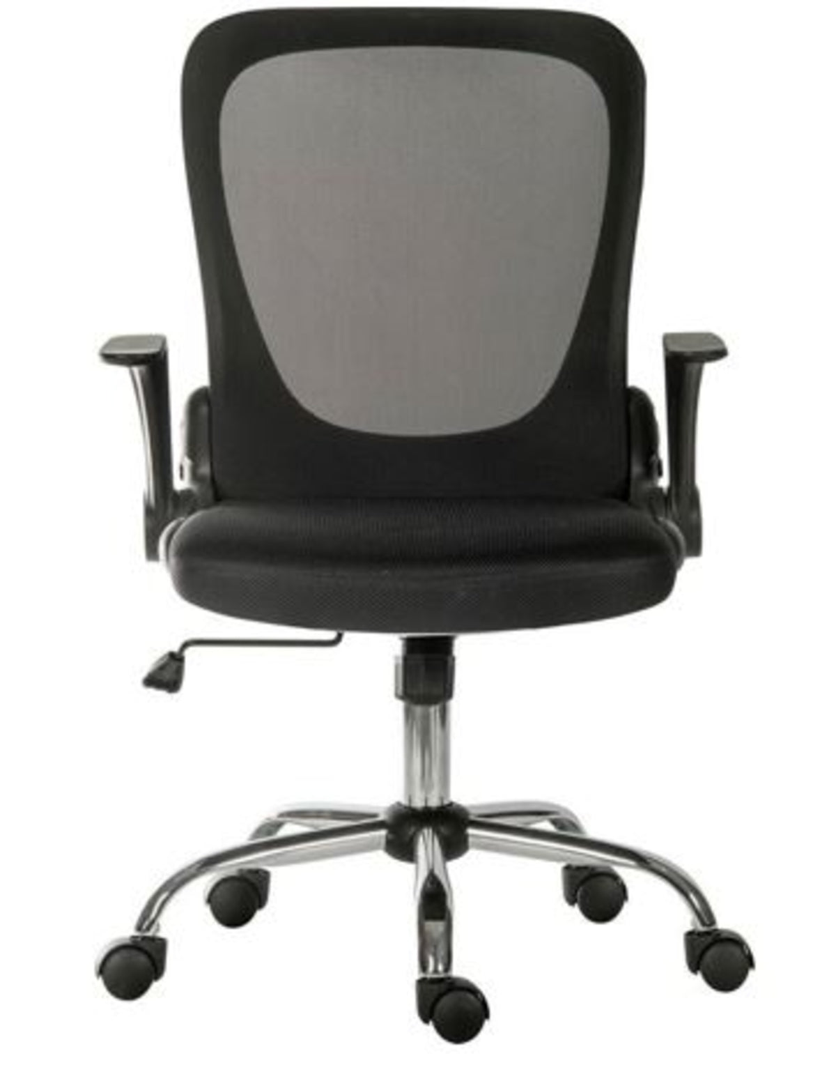 TieDex UK Black Fabric Executive Chair, 100 kg Weight Capacity
