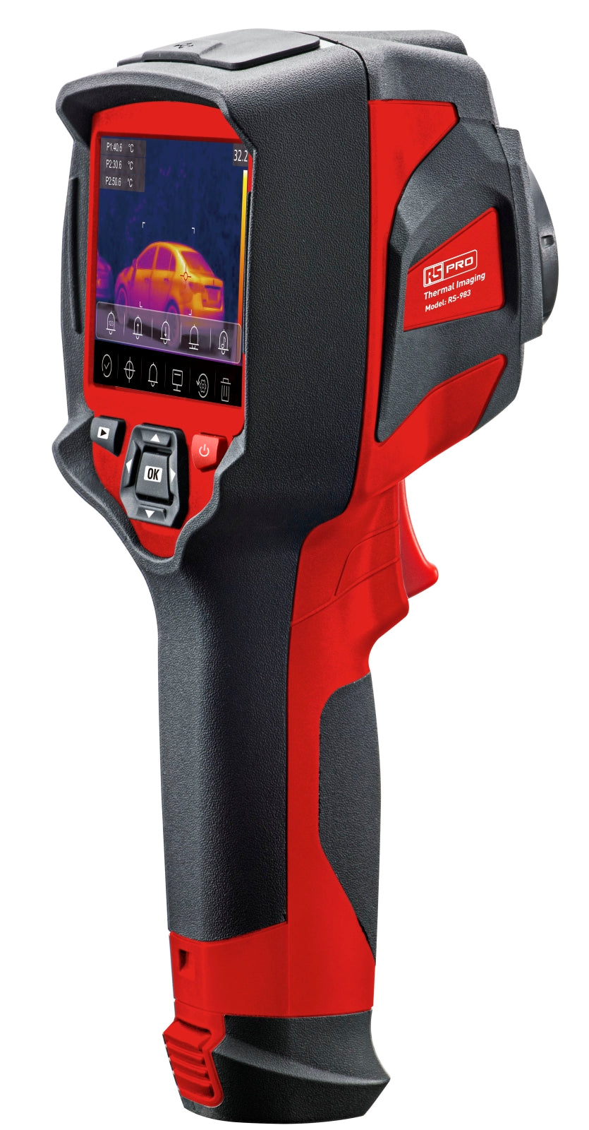TieDex UK RS-983 USB, WiFi Thermal Imaging Camera with WiFi, +330 °C 120 x 90 pixel Detector Resolution