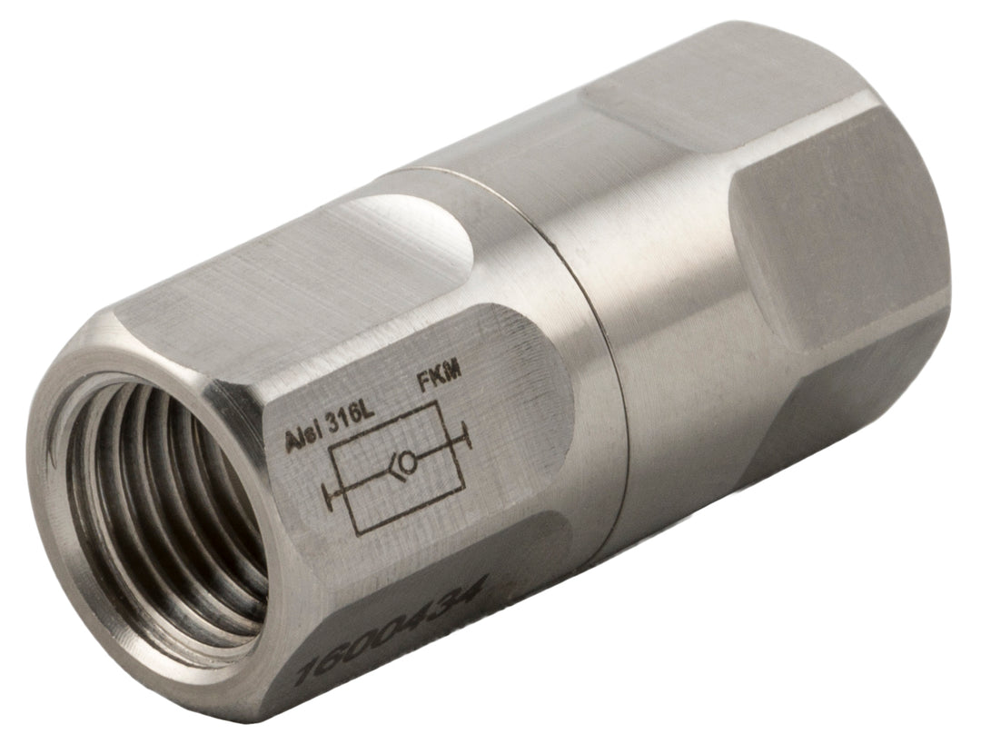 TieDex UK Non Return Valve, 25 bar Inlet Female Threaded, Outlet Female Threaded BSP