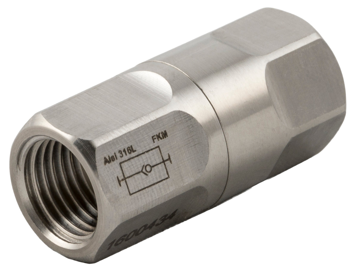 TieDex UK Non Return Valve, 25 bar Inlet Female Threaded, Outlet Female Threaded BSP