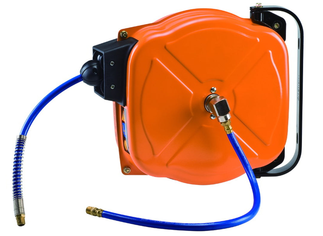 TieDex UK 10 m Air Hose Reel, 10 mm ID, 14 mm OD