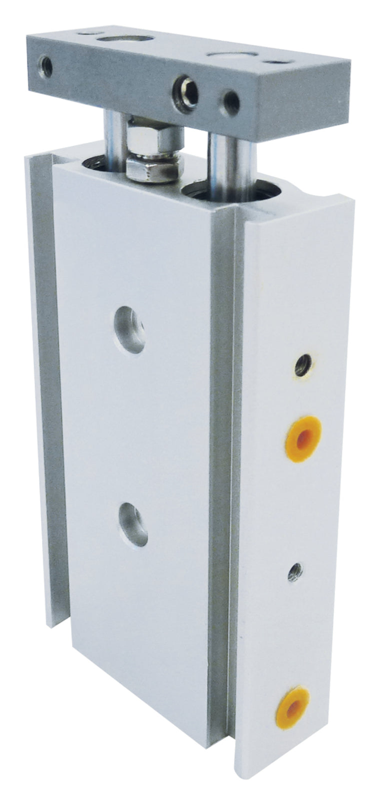 TieDex UK Pneumatic Guided Cylinder - 10mm Bore, 10 mm Double Acting Acting