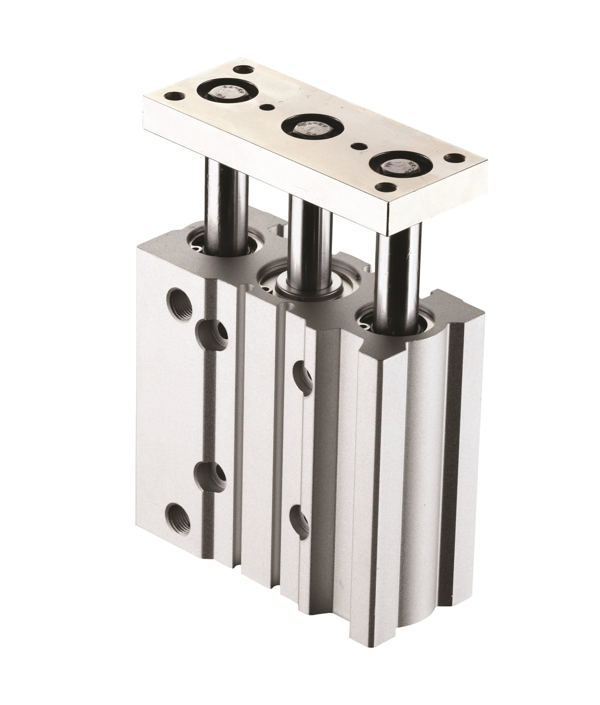 TieDex UK Pneumatic Guided Cylinder - 12mm Bore, 10 mm Double Acting Acting