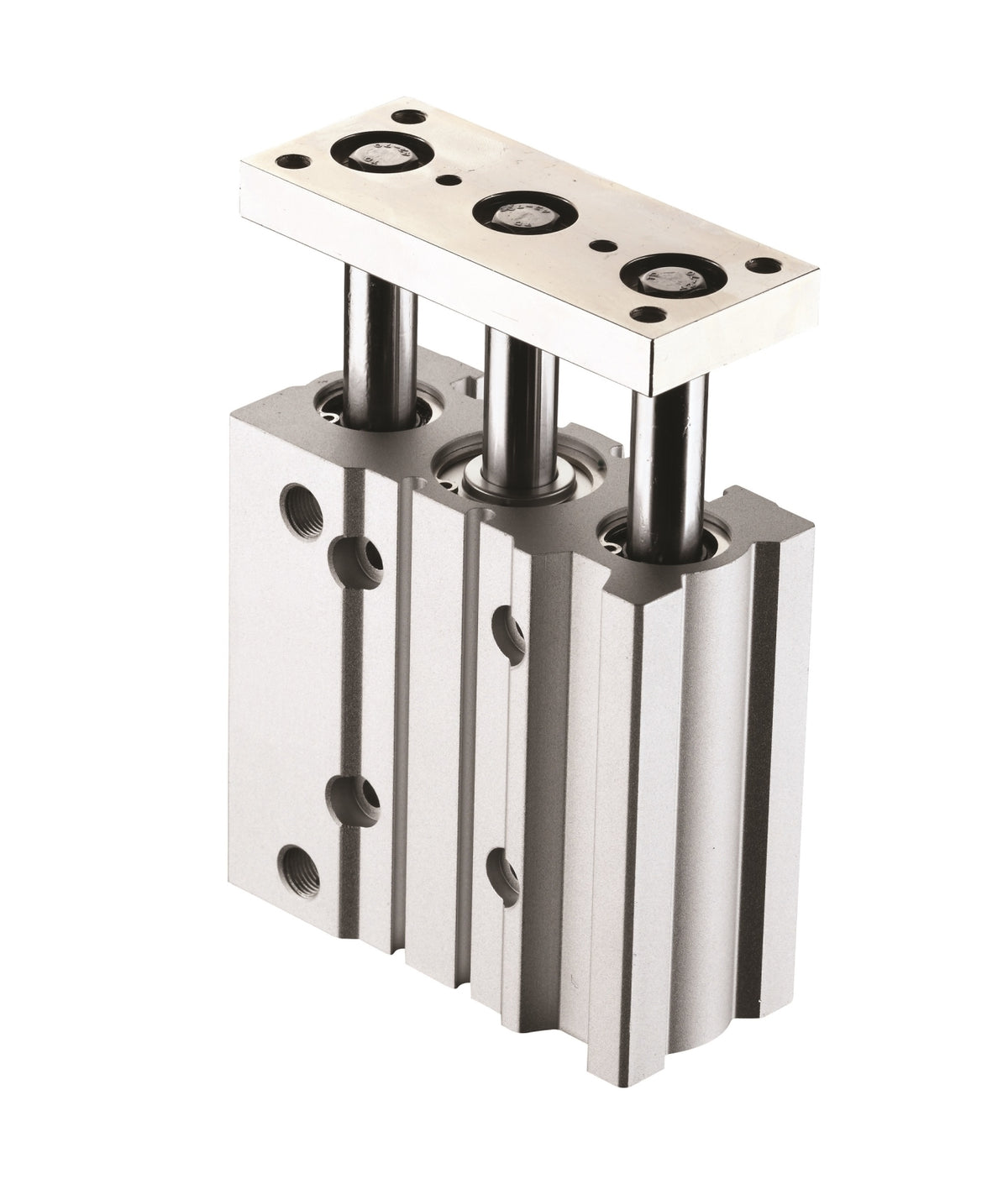 TieDex UK Pneumatic Guided Cylinder - 50mm Bore, 50 mm Double Acting Acting