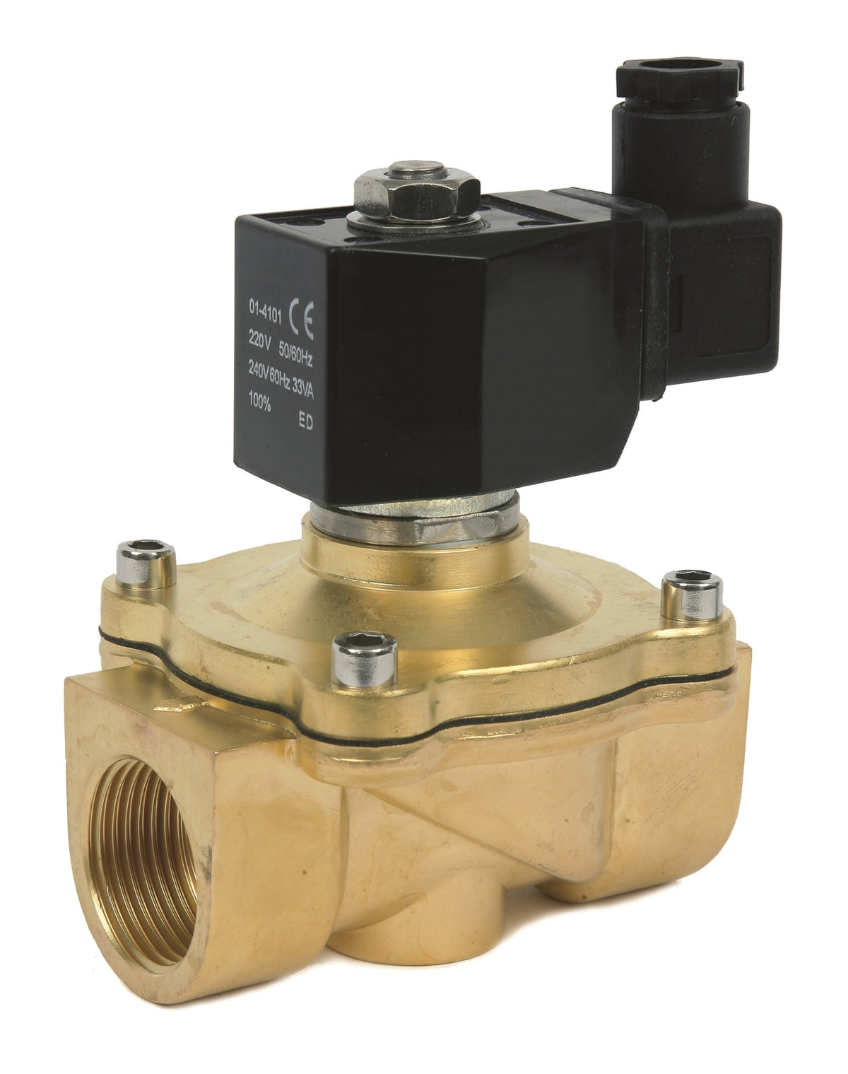 TieDex UK Pneumatic Solenoid Valve - NC Solenoid/Spring G 24V