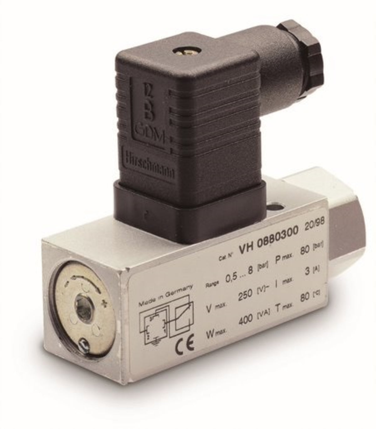TieDex UK Pressure Switch -1 bar to 80 bar