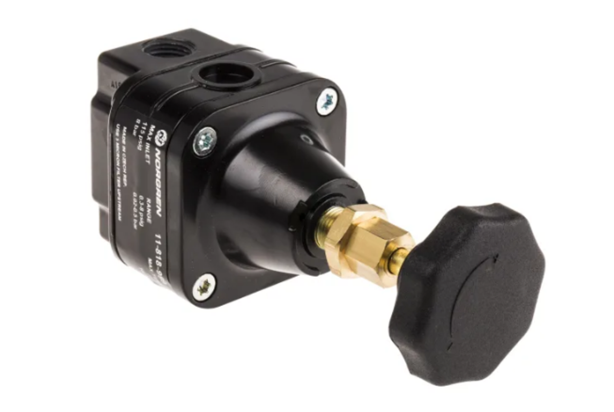 TieDex UK 1/4 in Pneumatic Regulator - 8 bar, G