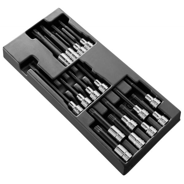 Facom, Torx, Hex Screwdriver Bit Set, 16 Pieces