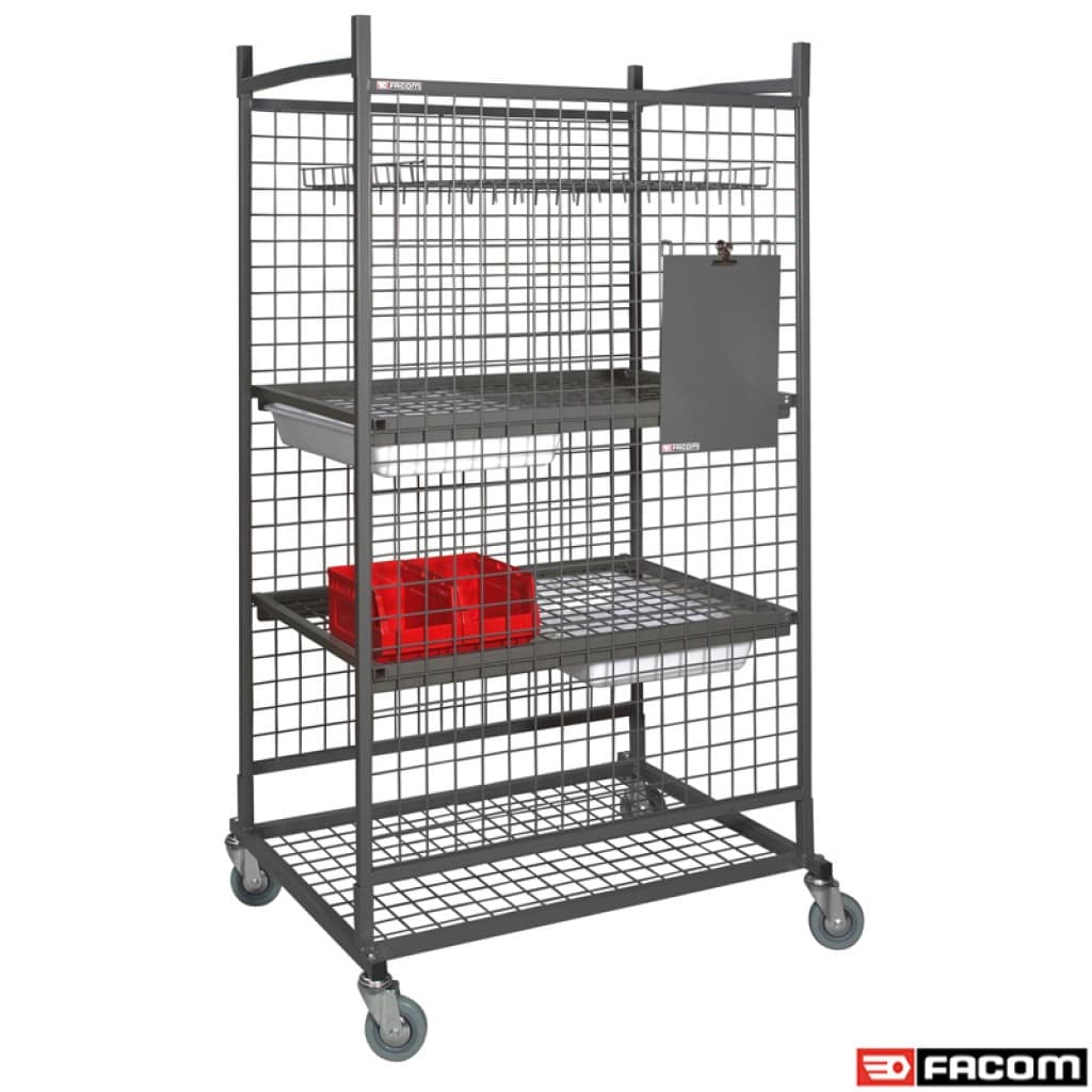 FacomStack Rack Grey Storage Racking, 1.65 m