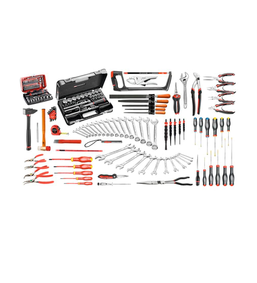 Facom 165 Piece Mechanical Tool Kit with Box