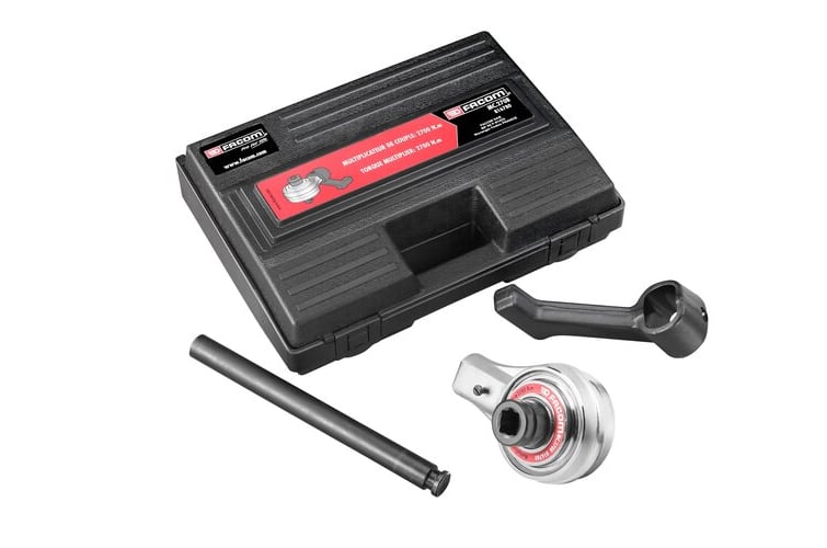 Facom Open End Multiplier, 19.05 mm Insert, 128 mm, Chrome Finish