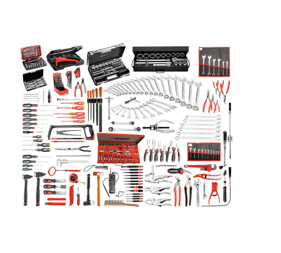 Facom 333 Piece Mechanical Tool Kit with Box