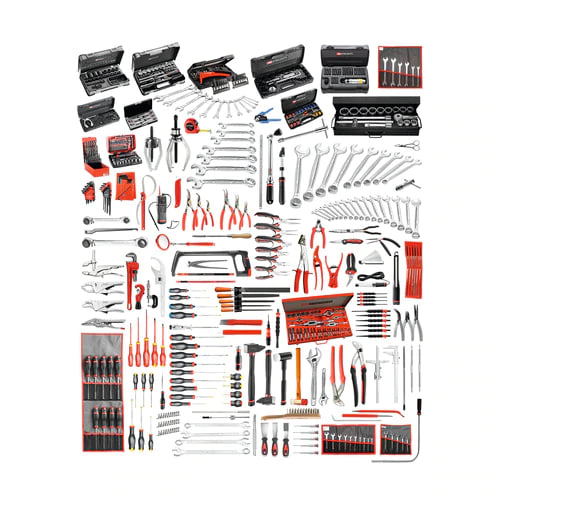 Facom 528 Piece Mechanical Tool Kit with Box