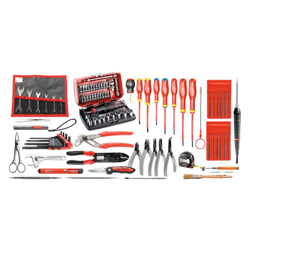 Facom 94 Piece Electrician Tool Kit with Box