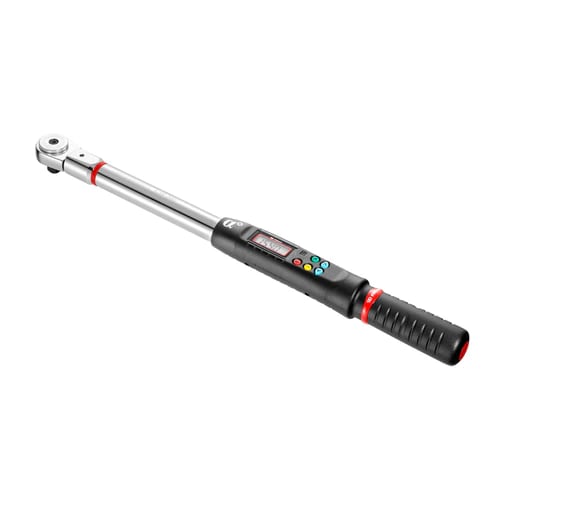 Facom Digital Torque Wrench, 10 To 200 Nm, 1/2 in Drive, Square Drive, 530mm Overall