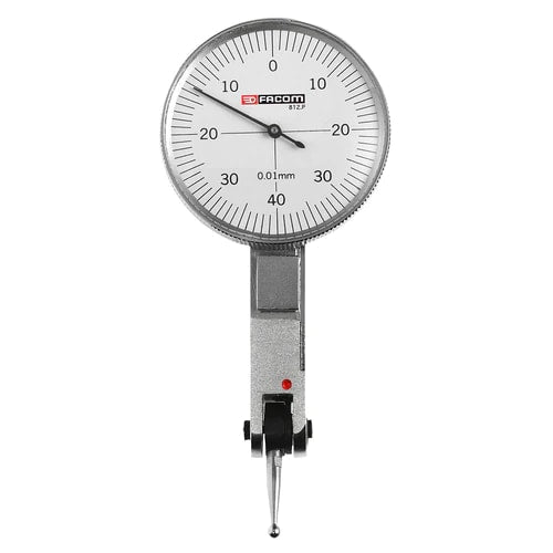 Facom 812B.P Metric DTI Gauge, ±0.4 mm Max. Measurement, 0.01 mm Accuracy