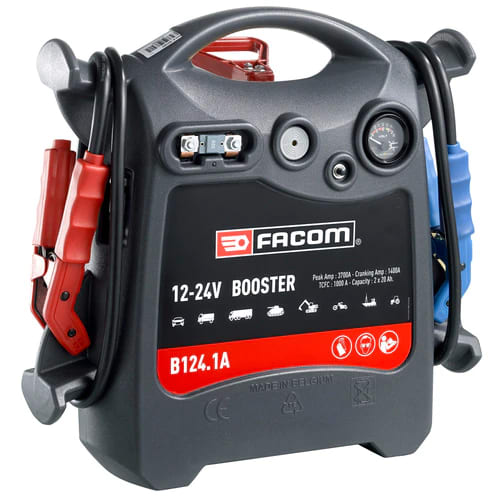 Facom B124.1A Jump Starter For 12V, 24 V 4 A with EU plug