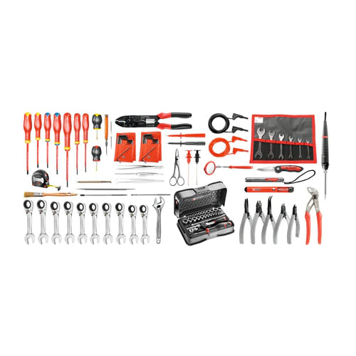 Facom 101 Piece Electrician Tool Kit with Bag