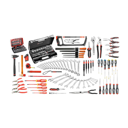 Facom 165 Piece Maintenance Kit Tool Kit with Foam Inlay