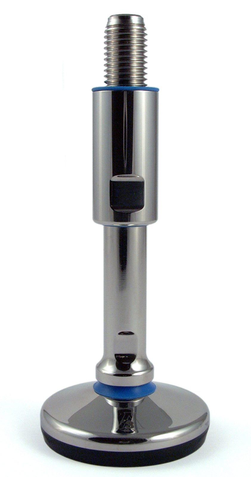 TieDex UK M24 100 mm Dia. Adjustable Foot, Stainless Steel, 2500 kg Static Load Capacity 15 ° Tilt Angle