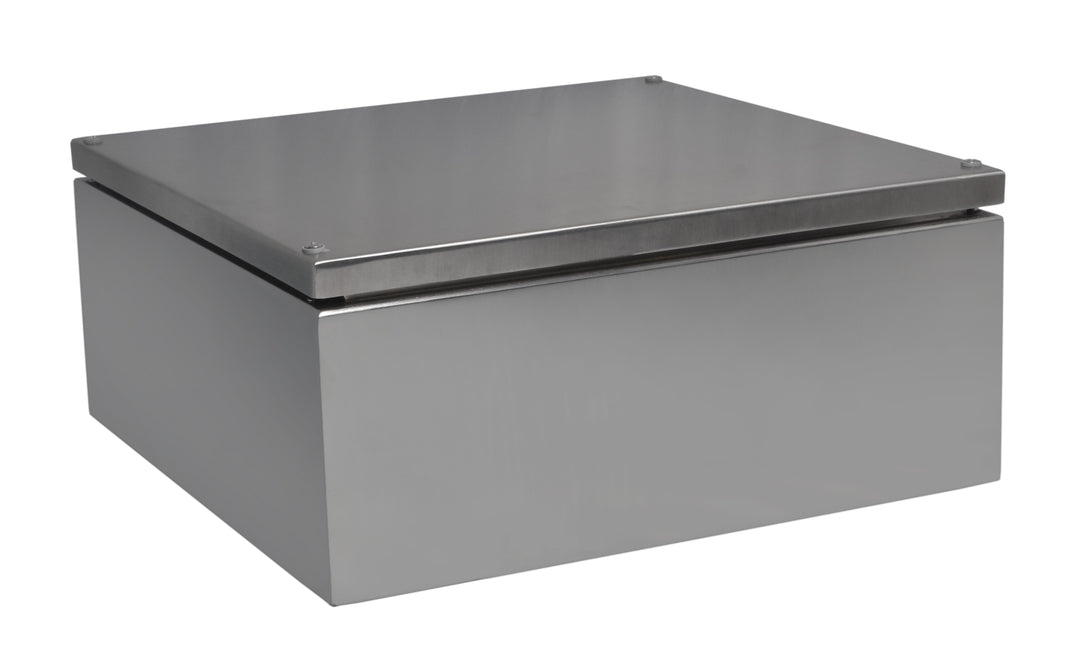 TieDex UK 304 Stainless Steel Enclosure, IP66, 380 mm x 380 mm x 161 mm